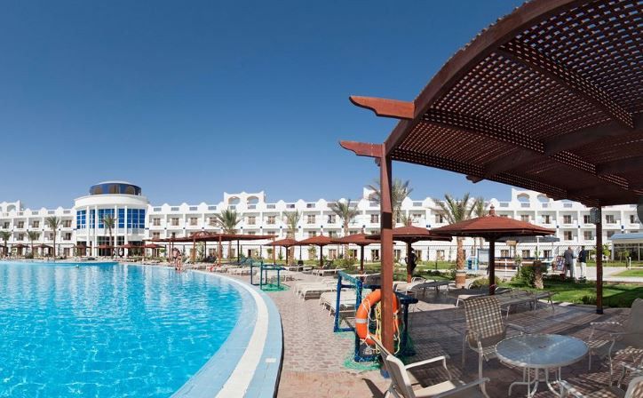 Golden 5 Sapphire Suites Hotel Hurghada Esterno foto