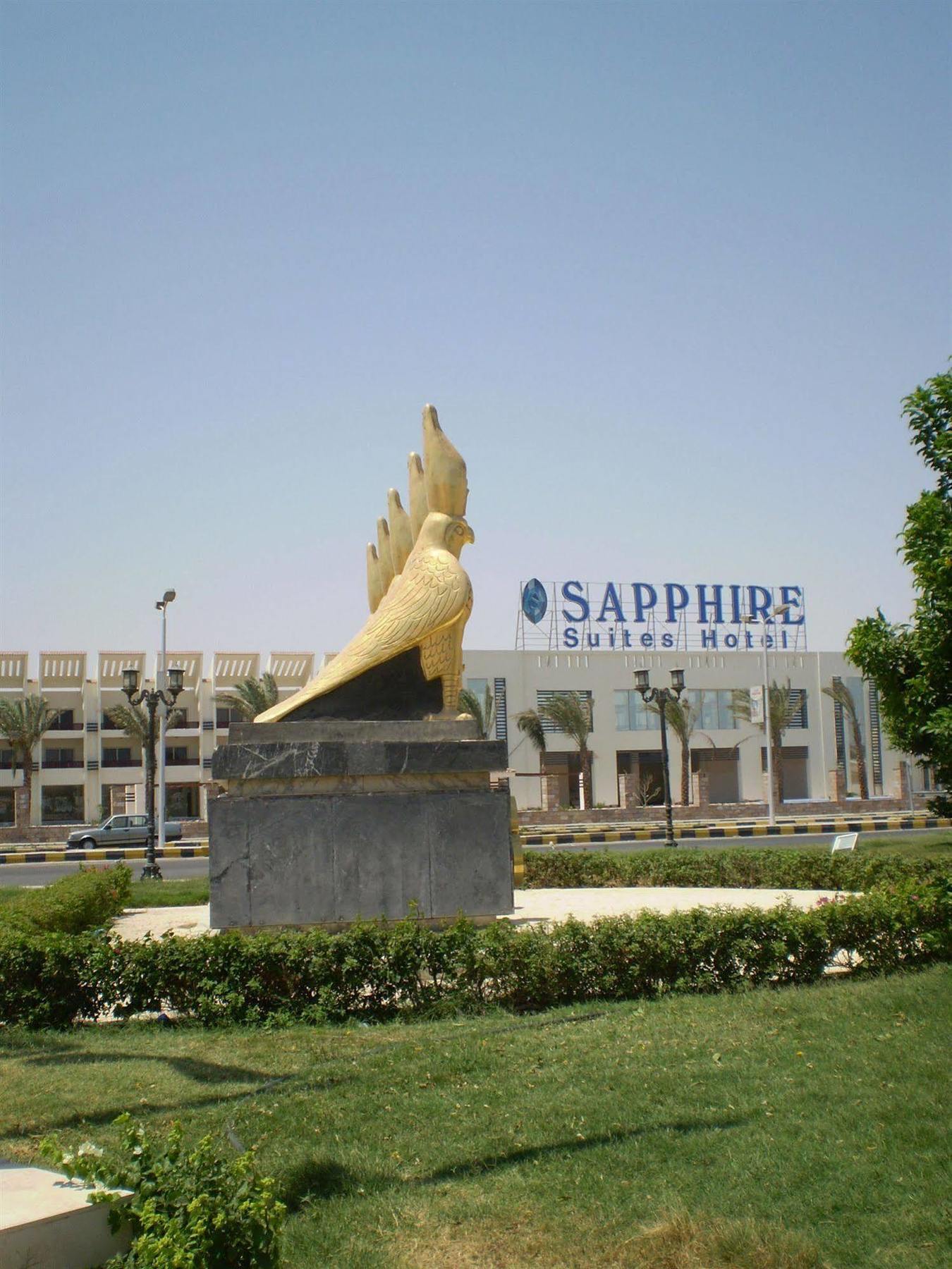 Golden 5 Sapphire Suites Hotel Hurghada Esterno foto