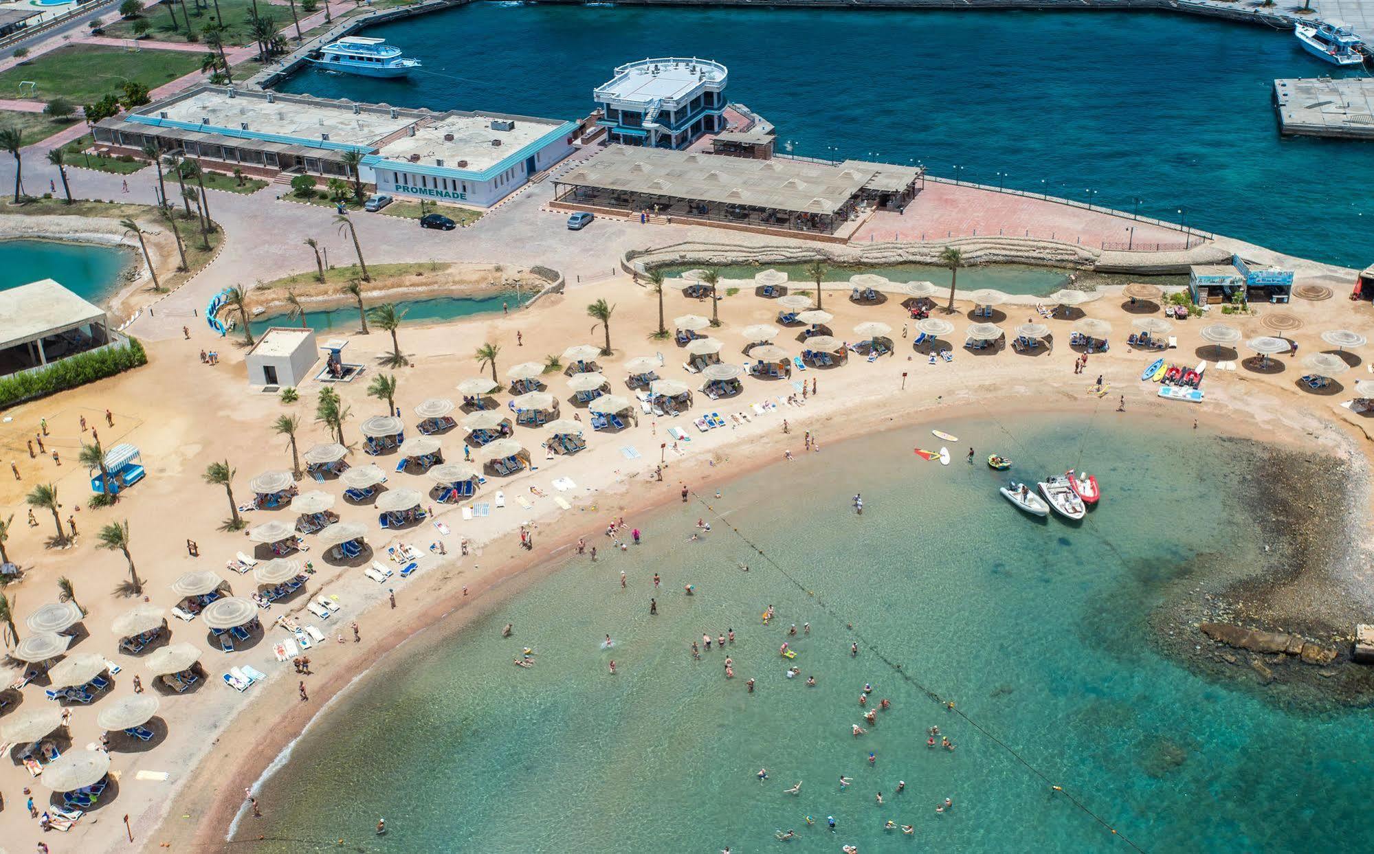 Golden 5 Sapphire Suites Hotel Hurghada Esterno foto