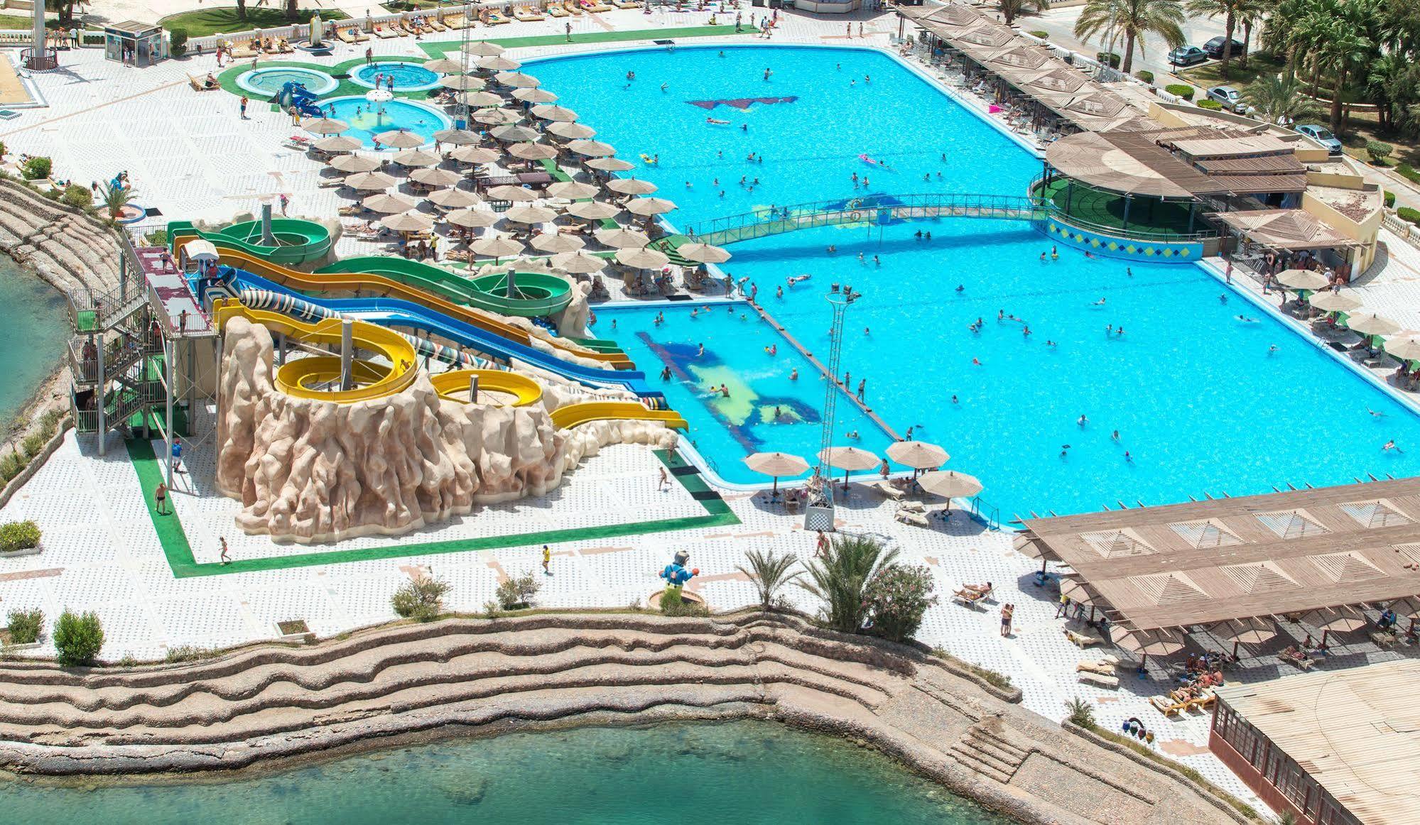 Golden 5 Sapphire Suites Hotel Hurghada Esterno foto