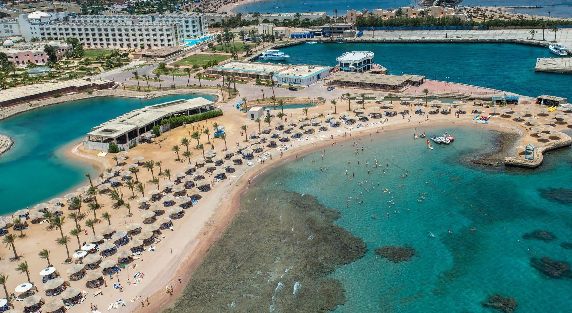 Golden 5 Sapphire Suites Hotel Hurghada Esterno foto